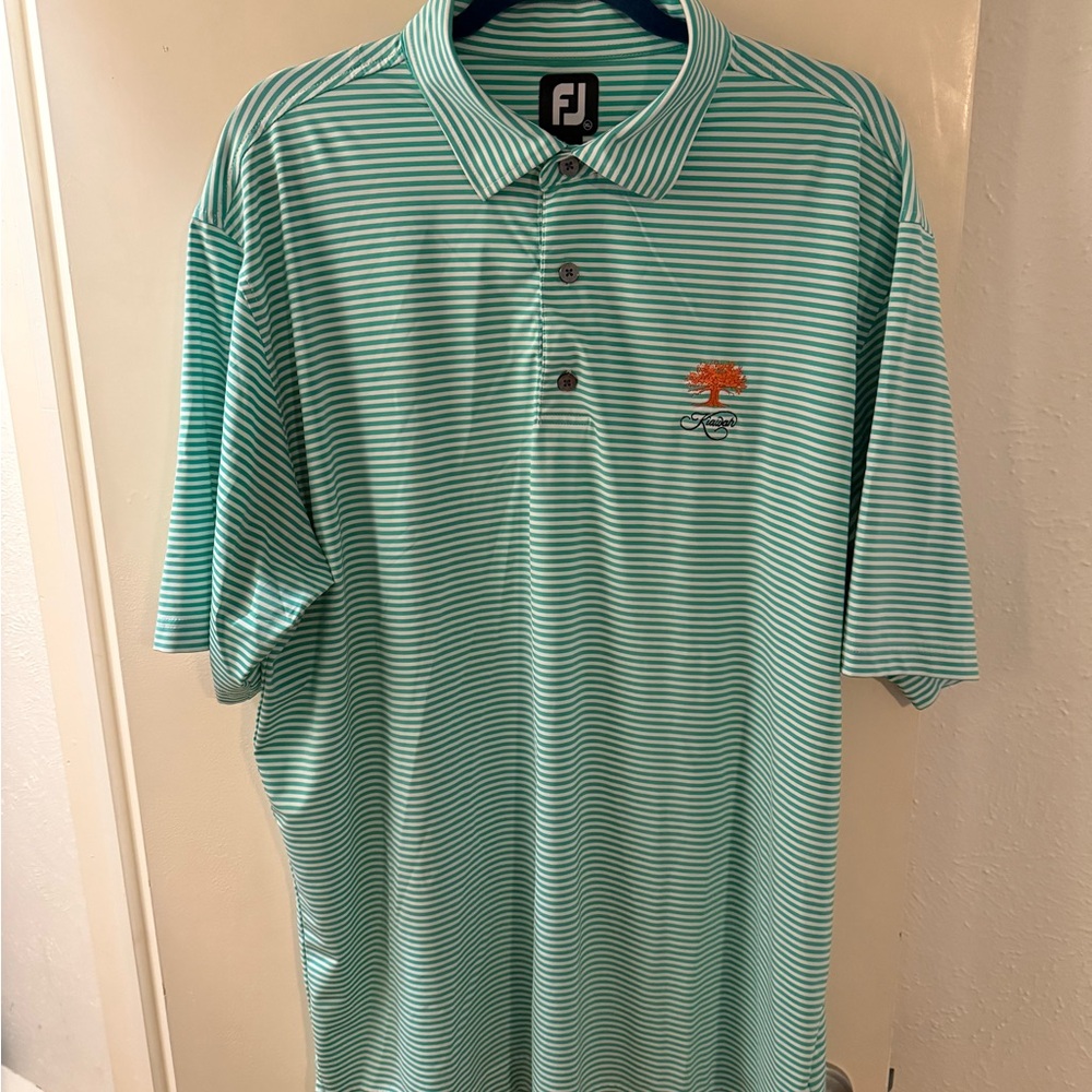 Kiawah Island FootJoy Green Performance Polo Shirt